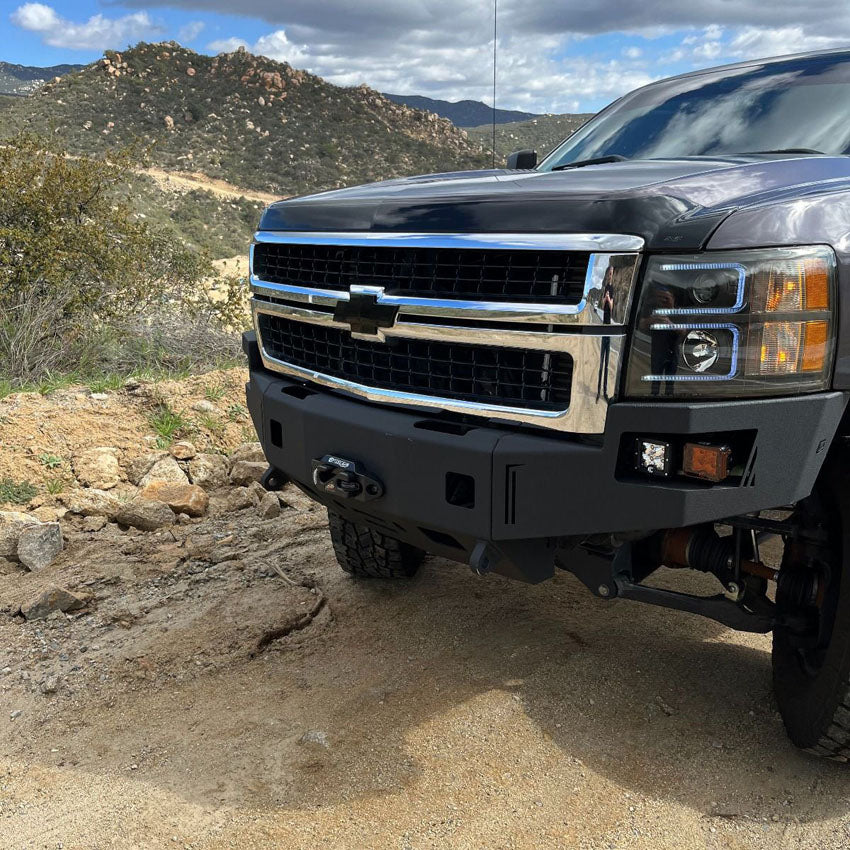 2007.5-2010 CHEVY SILVERADO 2500/3500 OCTANE WINCH BUMPER Chassis Unlimited Inc. 
