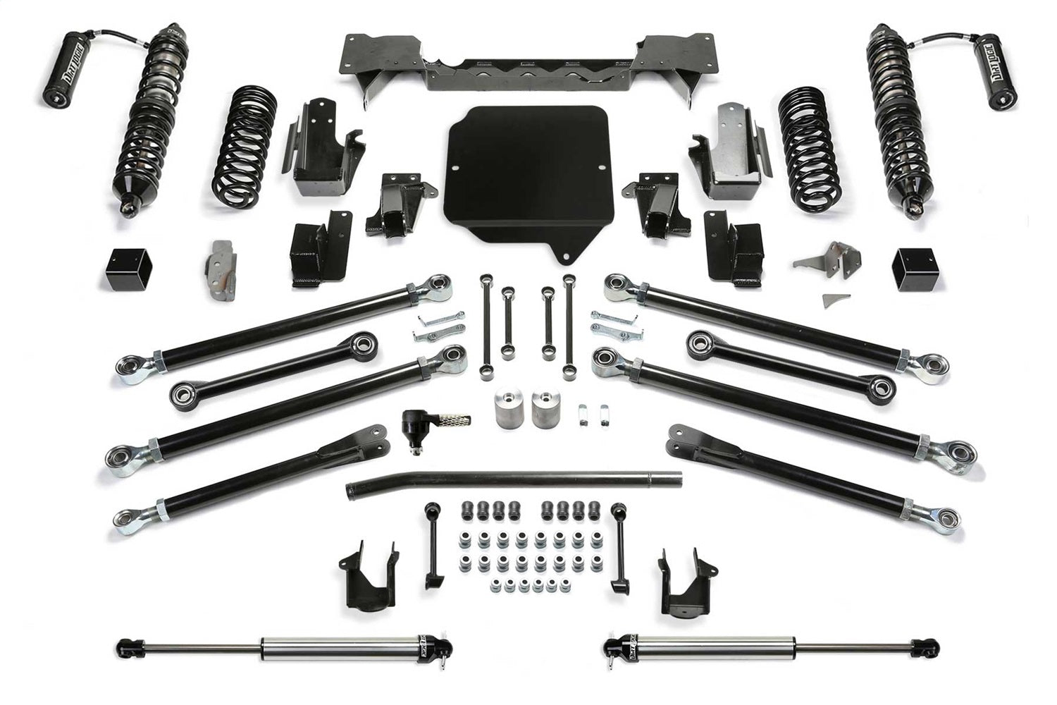 Fabtech K4135DL - 18-20 Jeep JL 4-Door 3in Crawler C/O w/Dlss 2.5 C/O Resi & Rr Dlss