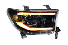 Morimoto XB LED Headlights-Amber DRL | 2007-2013 Toyota Tundra (LF533-A-ASM)