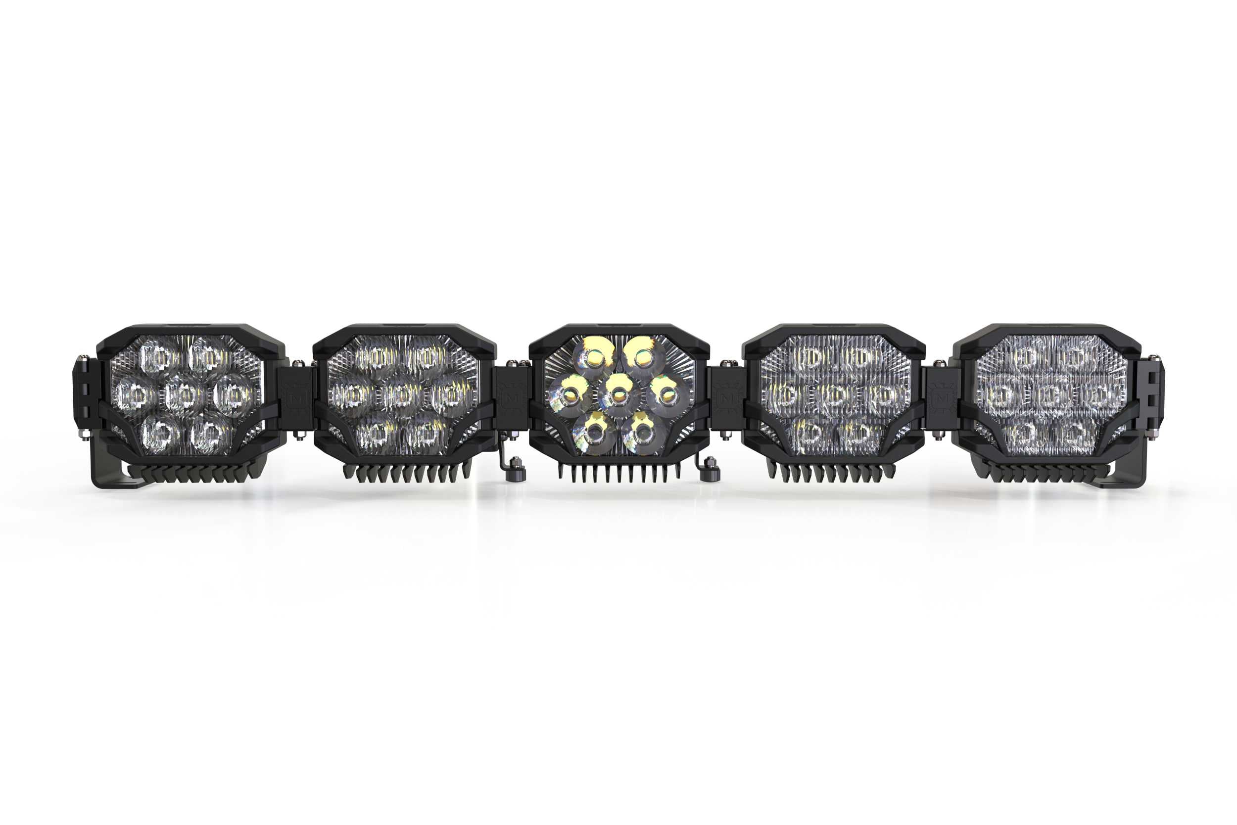 Morimoto Triple-Row BangerBar Off-Road LED Light Bar: 5 Pod / 36"