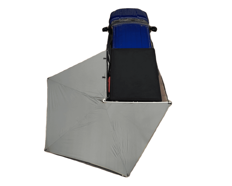 Overland Vehicle Systems Lite 270 Awning w/ Black Cover