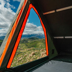 BA TENTS - PACKOUT™ Rooftop Tent (Universal Fit) - Black/Rhinotec Cover + Grey/Org Tent