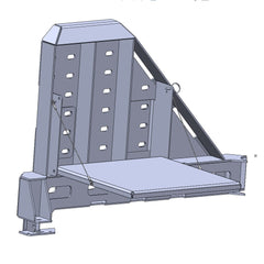 SWING OUT BUMPER FOLDING TABLE