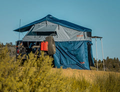 Vagabond XL Rooftop Tent in Slate Grey Navy Blue